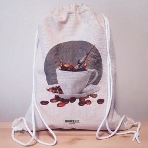 Mochila Beber café