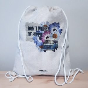 Mochila Don't worry, be hippie