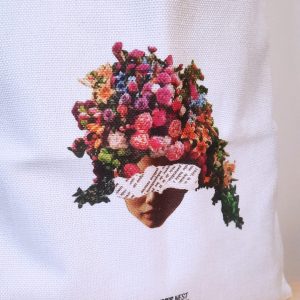 Bolsa de tela Cabeza de flores