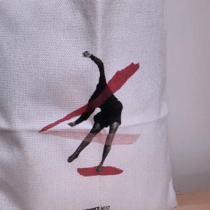 Bolsa de tela Un vestido rosa