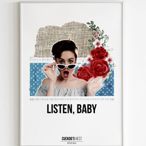 Lámina Listen, baby