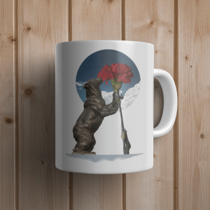 Taza El oso y el clavel
