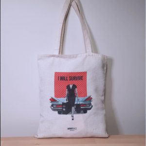 Bolsa de tela I will survive