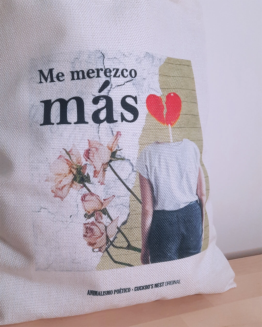 Bolsa de tela Me merezco más - Imagen 2
