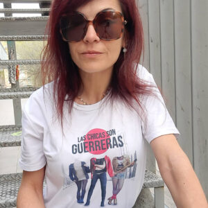 Camiseta Las chicas son guerreras