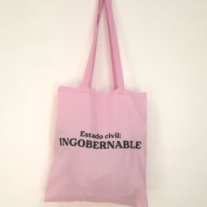 Bolsa de tela Estado civil: ingobernable