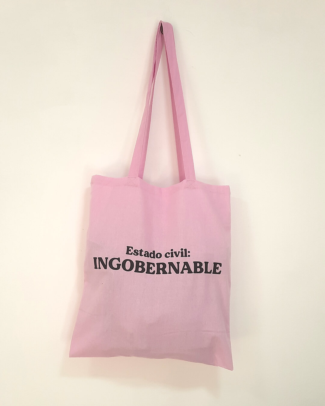 Bolsa de tela Estado civil: ingobernable