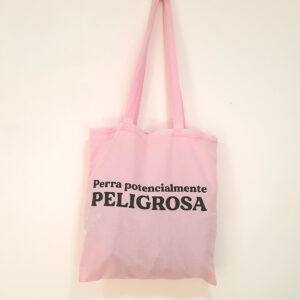 Bolsa de tela Perra potencialmente peligrosa