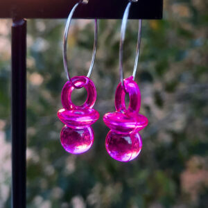 Pendientes Chupete Estilo Años 90