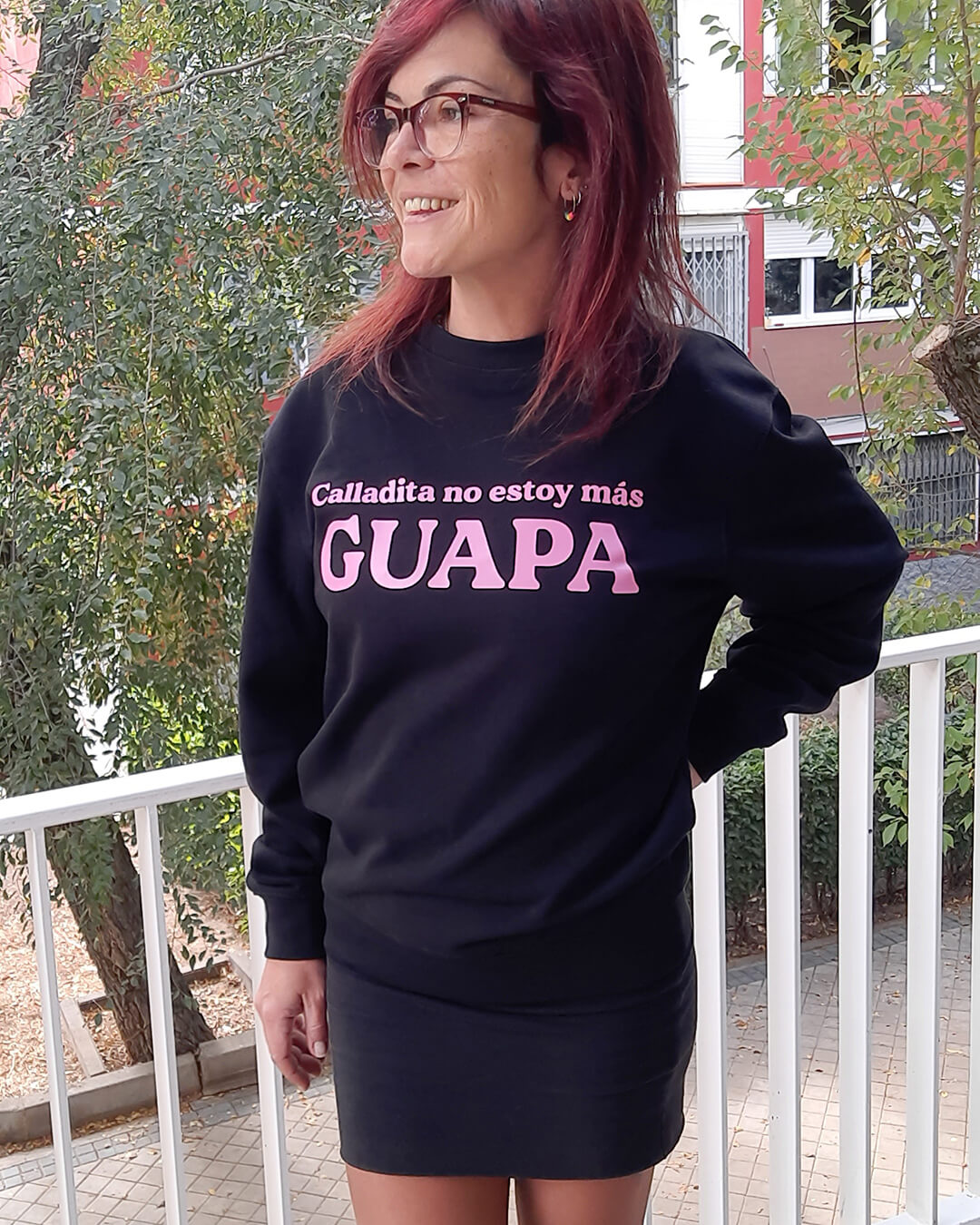 Sudadera Calladita no estoy más guapa - Imagen 3