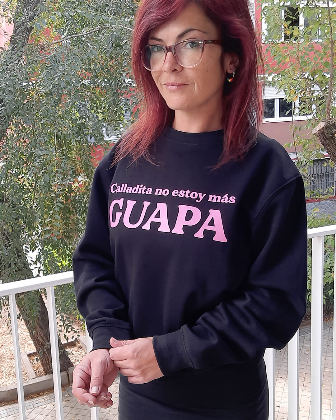 Sudadera Calladita no estoy más guapa