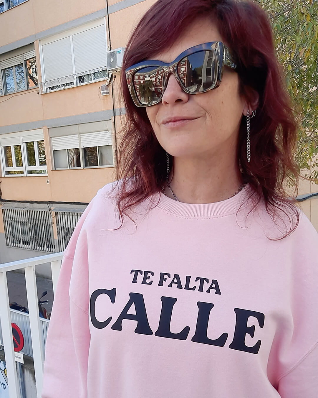 Sudadera Te falta calle