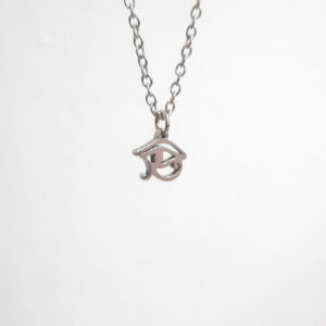 Colgante con forma de ojo de Horus de acero inoxidable