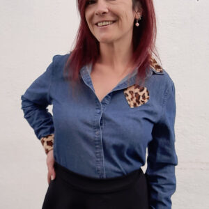 camisa leopardo